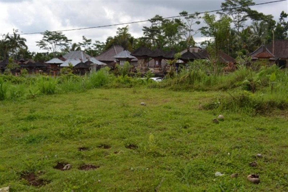 Land for sale in Ubud with nice view to river valley – TJUB004
