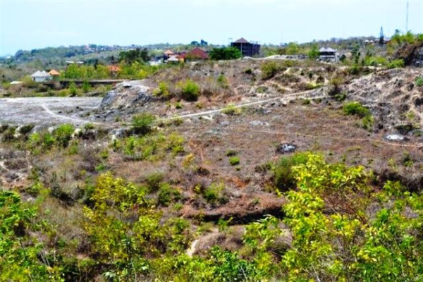 jimbaran land for sale view trough to the beach – TJJI001