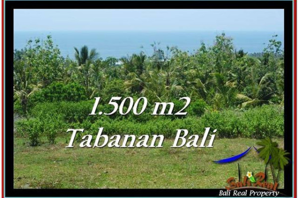 FOR SALE Beautiful 1,500 m2 LAND IN TABANAN BALI TJTB234