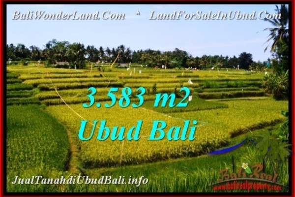 Affordable UBUD BALI 3,583 m2 LAND FOR SALE TJUB542