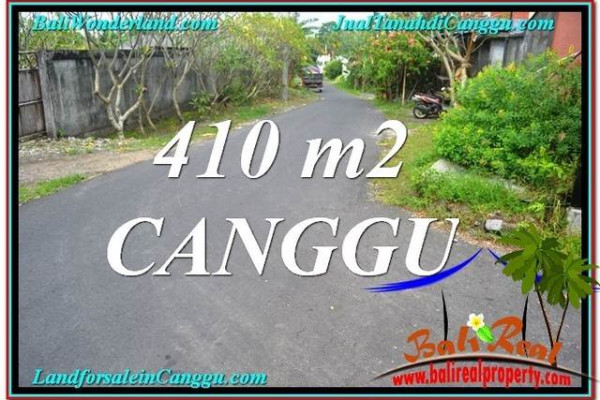 Exotic 410 m2 LAND FOR SALE IN CANGGU TJCG216