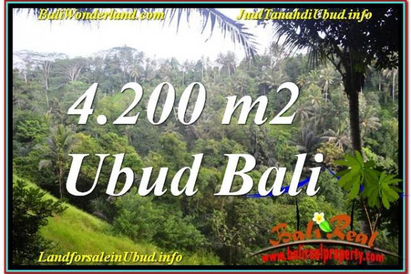 Affordable PROPERTY UBUD 4,200 m2 LAND FOR SALE TJUB639