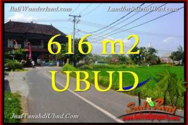 Magnificent PROPERTY 616 m2 LAND IN UBUD FOR SALE TJUB650
