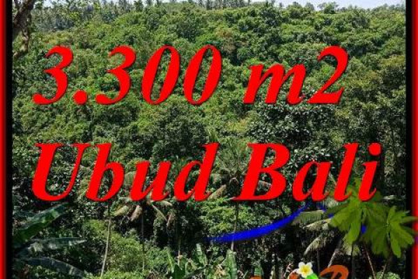 Magnificent Sentral Ubud 3,300 m2 Land for sale TJUB692