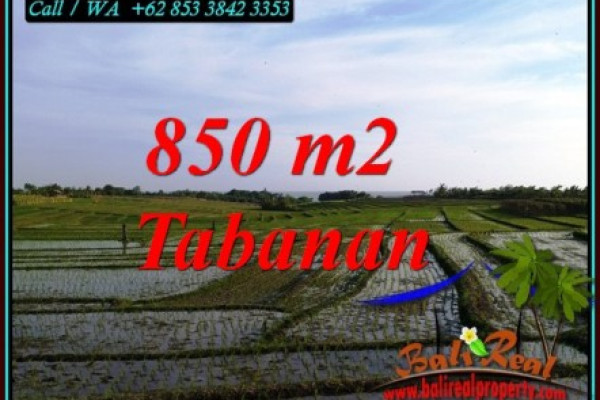 Affordable PROPERTY 850 m2 LAND IN TABANAN FOR SALE TJTB494