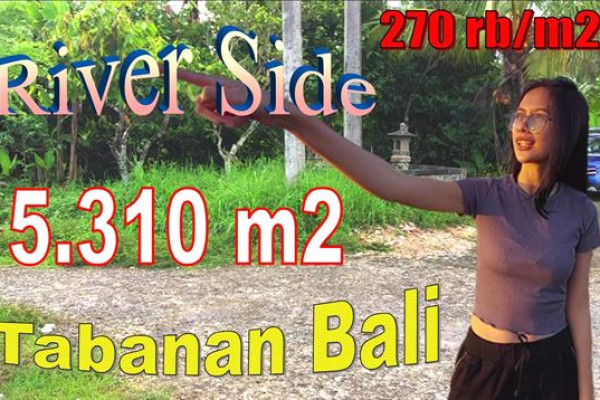 Affordable 5,310 m2 LAND FOR SALE IN Selemadeg Timur Tabanan BALI TJTB617