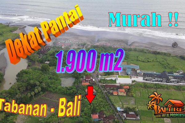 1,900 m2 LAND FOR SALE IN Sudimara Tabanan BALI TJTB745