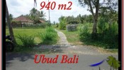 Affordable 940 m2 LAND SALE IN UBUD BALI TJUB531