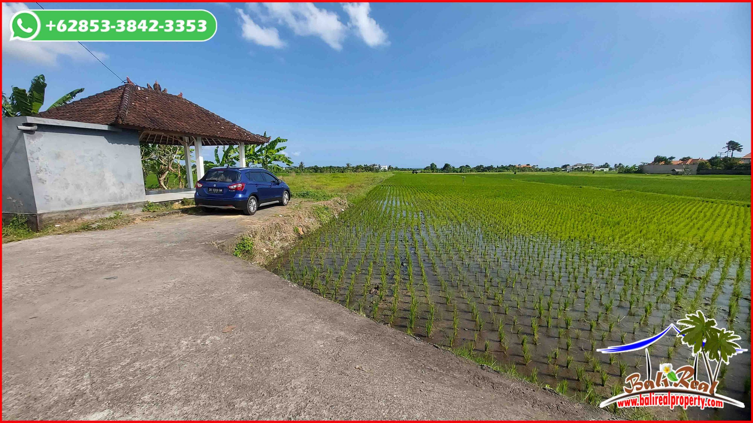 Beautiful 2,800 m2 LAND SALE IN Kediri Tabanan BALI TJTB646