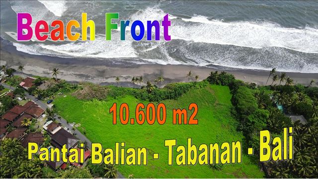 Beautiful 10,600 m2 LAND SALE IN Selemadeg Barat Tabanan BALI TJTB661