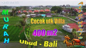 400 m2 LAND SALE in Sukawati Ubud BALI TJUB875