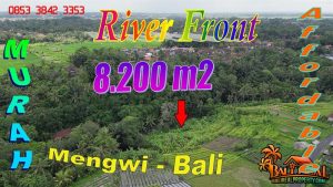 Cheap Strategic, Land for sale by the River in Mengwi Near Ubud Bali TJB2042